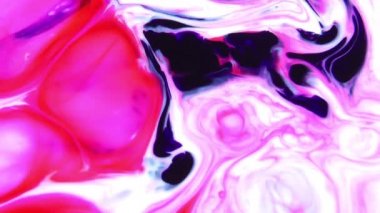 1920 x 1080 25 Fps. çok güzel soyut renk tasarım renkli girdap doku arka plan Ebru Video.