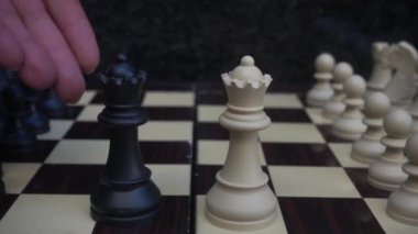 1920 x 1080 30 Fps. çok güzel satranç tahtası ve taş Video.