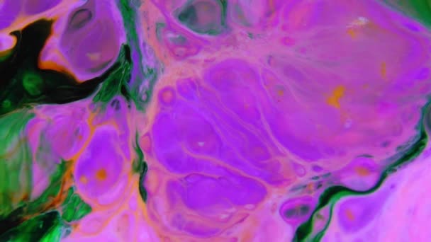 1920X1080 Fps Very Nice Abstract Colour Design Colorful Swirl Texture — Stock Video