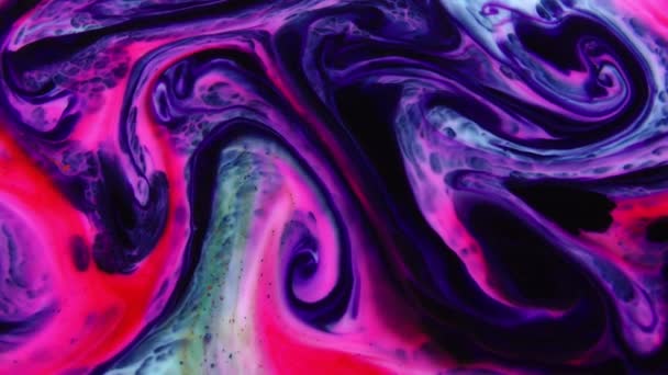 1920 1080 Fps Zeer Mooie Abstracte Kleur Design Kleurrijke Swirl — Stockvideo