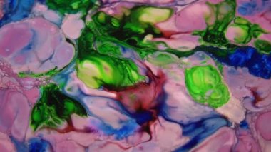 Organik girdap ve boya patlama. Bu 1920 x 1080 (Hd) görüntü hareketli grafikler ve görsel efektler için etkileyici bir organik geçmiş o