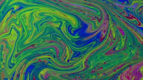 Vortice Organico Esplosione Vernice Questo Filmato 1920X1080 Uno Sfondo Organico — Video Stock