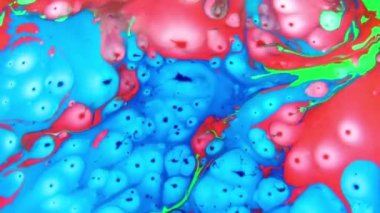 Organik girdap ve boya patlama. Bu 1920 x 1080 (Hd) görüntü hareketli grafikler ve görsel efektler için etkileyici bir organik geçmiş o