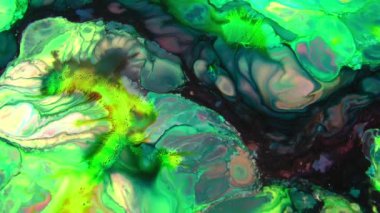 1920 x 1080 25 Fps. çok güzel soyut renkli canlı dönen renkler patlama boya patlama doku arka plan Video.