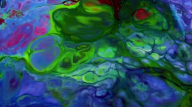 1920 x 1080 25 Fps. çok güzel soyut renkli canlı dönen renkler patlama boya patlama doku arka plan Video.