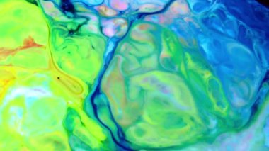 1920 x 1080 25 Fps. çok güzel soyut renkli canlı dönen renkler patlama boya patlama doku arka plan Video.