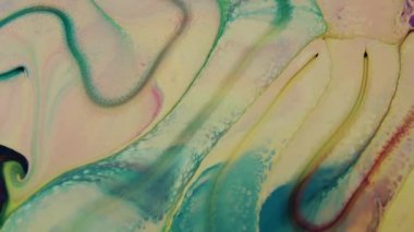 1920 x 1080 25 Fps. çok güzel soyut renkli canlı dönen renkler patlama boya patlama doku arka plan Video.
