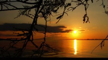 Deniz okyanus gündoğumu günbatımı güneş gökyüzü su plaj manzara bulutlar ufuk görünümü doğa arka plan