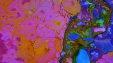 1920 x 1080 25 Fps. çok güzel soyut renkli canlı dönen renkler patlama boya patlama doku arka plan Video.