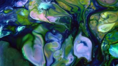 1920 x 1080 25 Fps. çok güzel soyut renkli canlı dönen renkler patlama boya patlama doku arka plan Video.