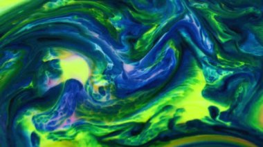 1920 x 1080 25 Fps. çok güzel soyut renkli canlı dönen renkler patlama boya patlama doku arka plan Video.