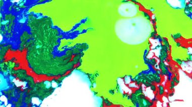 1920 x 1080 25 Fps. çok güzel soyut renkli canlı dönen renkler patlama boya patlama doku arka plan Video.