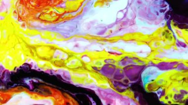1920 x 1080 25 Fps. çok güzel soyut renkli canlı dönen renkler patlama boya patlama doku arka plan Video.