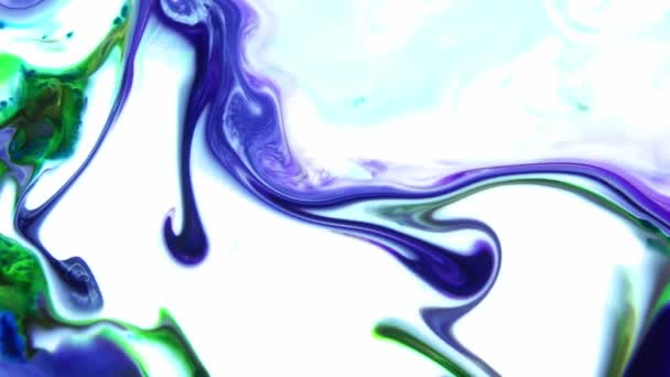 1920x1080 25 Fps. Très agréable résumé coloré vibrant tourbillonnant couleurs explosion peinture souffle texture arrière-plan vidéo .