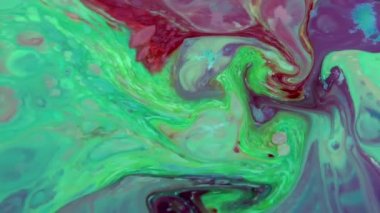 1920 x 1080 25 Fps. çok güzel soyut renkli canlı dönen renkler patlama boya patlama doku arka plan Video.