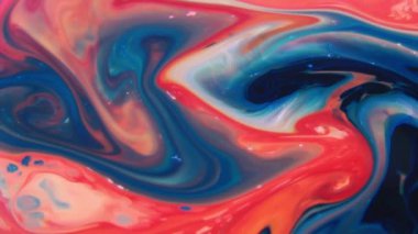 1920 x 1080 25 Fps. çok güzel soyut renkli canlı dönen renkler patlama boya patlama doku arka plan Video.