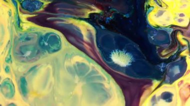 1920 x 1080 25 Fps. çok güzel soyut renkli canlı dönen renkler patlama boya patlama doku arka plan Video.