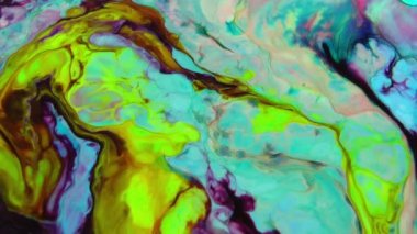 1920 x 1080 25 Fps. çok güzel soyut renkli canlı dönen renkler patlama boya patlama doku arka plan Video.