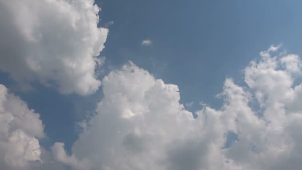 Muy Bueno Celestial Soleado Cielo Nubes Tiempo Lapso Vídeo — Vídeos de Stock