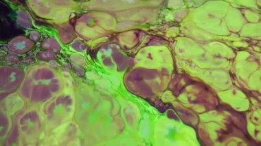 1920 x 1080 25 Fps. çok güzel soyut renkli canlı dönen renkler patlama boya patlama doku arka plan Video.