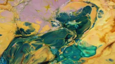 1920 x 1080 25 Fps. çok güzel soyut renkli canlı dönen renkler patlama boya patlama doku arka plan Video.