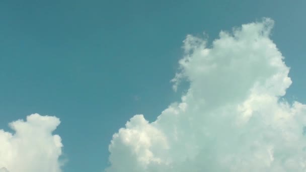 Muy Bueno Celestial Soleado Cielo Nubes Tiempo Lapso Vídeo — Vídeo de stock