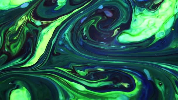 1920X1080 Fps Very Nice Ink Abstract Arty Pattern Colour Paint — Stock Video