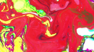 1920 x 1080 25 Fps. çok güzel soyut renkler sonsuz arka plan doku video.