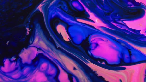 1920X1080 Fps Muito Agradável Abstrato Cores Fundo Infinito Textura Vídeo — Vídeo de Stock