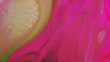 1920 x 1080 25 Fps. çok güzel mürekkep soyut Psychedelic boya sıvı hareketli arka plan doku Video.