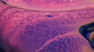 1920 x 1080 25 Fps. çok güzel mürekkep soyut Psychedelic boya sıvı hareketli arka plan doku Video.
