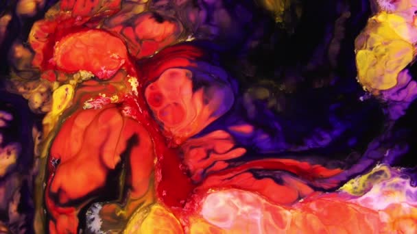 1920X1080 Fps Muy Bonito Abstracto Colores Infinito Fondo Textura Vídeo — Vídeo de stock