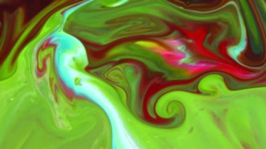 1920x1080 25 fps. çok güzel yüzey hareketli yüzey sıvı boya arka plan doku video.