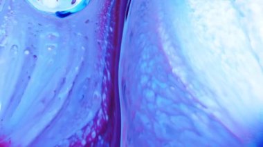 1920 x 1080 25 Fps. çok güzel mürekkep soyut Psychedelic boya sıvı hareketli arka plan doku Video.