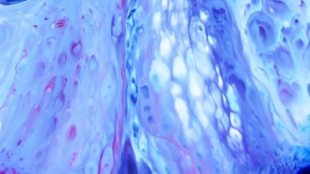 1920x1080 25 Fps. Très belle encre abstraite peinture psychédélique liquide mouvement arrière-plan texture vidéo .