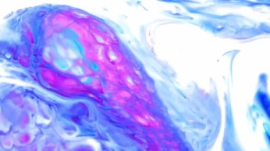 1920 x 1080 25 Fps. çok güzel mürekkep soyut Psychedelic boya sıvı hareketli arka plan doku Video.