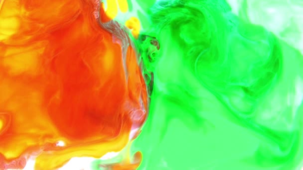 1920x1080 25 Fps. Très belle encre abstraite peinture psychédélique liquide mouvement arrière-plan texture vidéo .