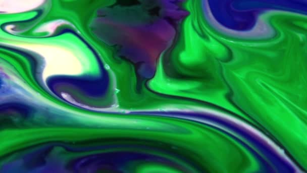 Very Nice Ink Abstract Arty Pattern Colour Paint Liquid Concept — Stock Video