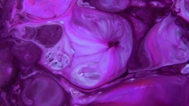 Soyut Renkli Boya Mürekkebi Patlaması Psikedelik Patlama Hareketi.