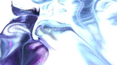 Soyut Renkli Boya Mürekkebi Patlaması Psikedelik Patlama Hareketi.