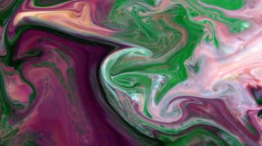 Soyut Renkli Boya Mürekkebi Patlaması Psikedelik Patlama Hareketi.