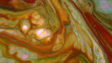 Soyut Renkli Boya Mürekkebi Patlaması Psikedelik Patlama Hareketi.