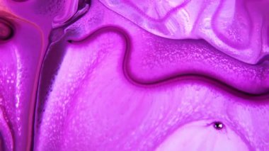 Soyut Renkli Boya Mürekkebi Patlaması Psikedelik Patlama Hareketi.