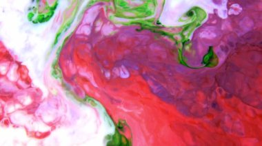 Soyut Renkli Boya Mürekkebi Patlaması Psikedelik Patlama Hareketi.