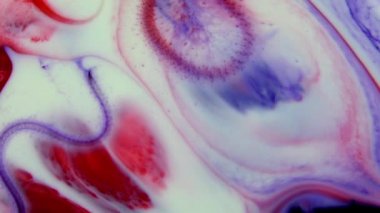 Soyut Renkli Boya Mürekkebi Patlaması Psikedelik Patlama Hareketi.