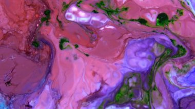 Soyut Renkli Boya Mürekkebi Patlaması Psikedelik Patlama Hareketi.