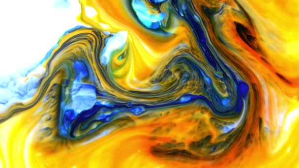 abstrait coloré peinture encre explosion diffusion psychédélique souffle mouvement.