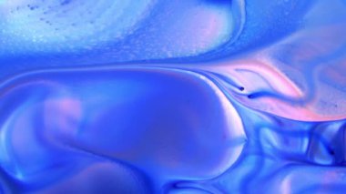 Soyut Renkli Boya Mürekkebi Patlaması Psikedelik Patlama Hareketi.