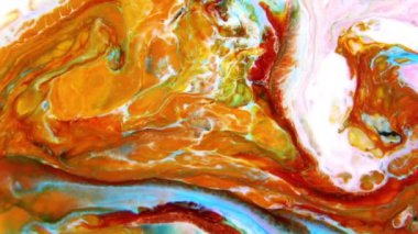 Çok Güzel Yüzey Taşıyıcı Yüzey Sıvı Boyası Arkaplan Doku Videosu.