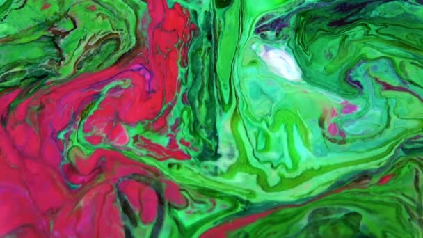 Abstract Colorful Paint Ink Explode Diffusion Psychedelic Blast Movement — Stock Video